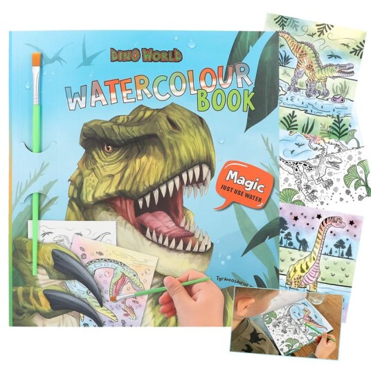 Dino World Watercolour Book 412578