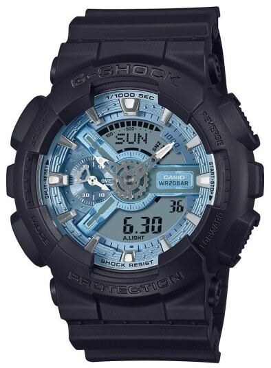 Casio Herreklokke GA 110CD 1A2ER G shock Blå/Resinplast Ø51.2 mm