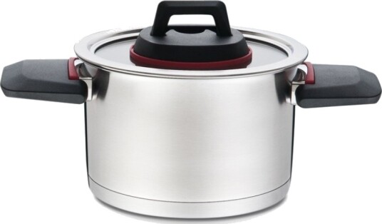 Maestro MR 3530 20 Kasserolle med sammenleggbart h??ndtak   20cm 3,2L   Rustfritt st??l