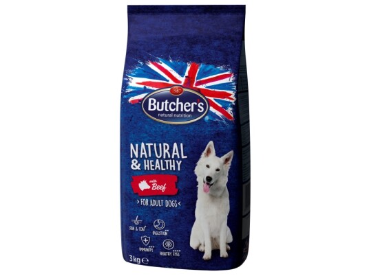 Butcher's Pet Care Voksen Storfekjøtt Hunde Fôr Glutenfri 10 kg