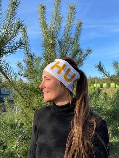 Northug Knarren Tech Outline Headband White L/XL Northug Knarren Tech Outline Headband White L/XL