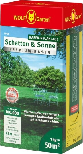 Motorsag Wolf Garten Trawa Premium Cień I Słońce Sp 50M2 Motorsag Wolf Garten Trawa Premium Cień I Słońce Sp 50M2