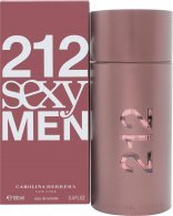 Carolina Herrera 212 Sexy Men Eau de Toilette Spray 100ml - Orientalsk Duft Carolina Herrera 212 Sexy Men Eau de Toilette Spray 100ml - Orientalsk Duft