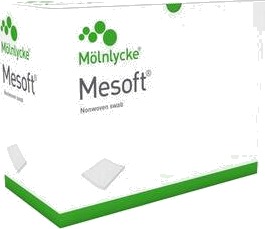 Mesoft kompress usterile 5x5cm   100 stk