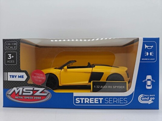 Audi R8 Spyder Die-Cast Modell 1:32 Audi R8 Spyder Die-Cast Modell 1:32