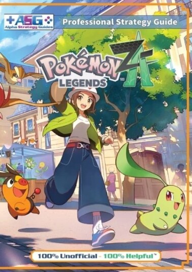 Pokemon Legends Z-A Strategy Guide Book (Full Color)
