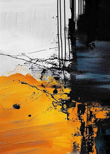Plakat   Abstrakt Moderne Kunst