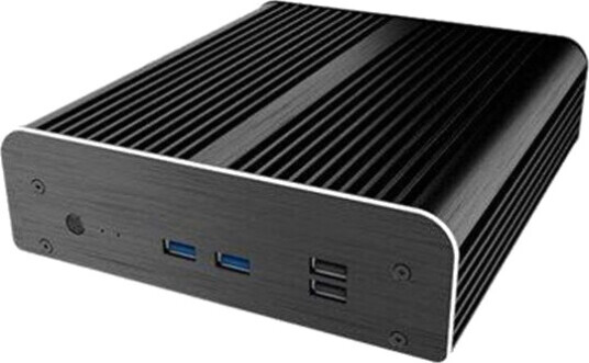 Akasa Newton S7D Kabinett Fanless Ultra Small Form Factor Svart