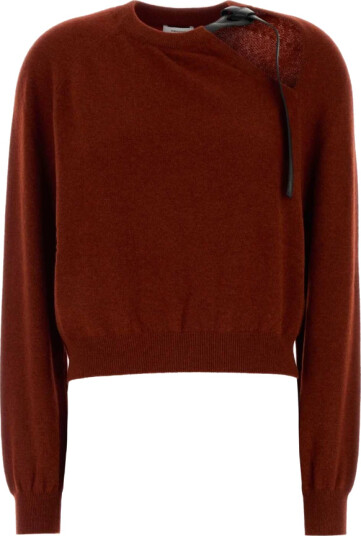 Ferragamo Dame Strikkevarer Rød M, Ferragamo Dame Strikkevarer Rød M,