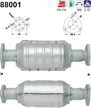 Katalysator AS 88001