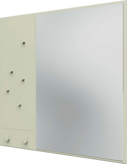 Memo Wall Mirror With Notice Board Pomelo Memo Wall Mirror With Notice Board Pomelo