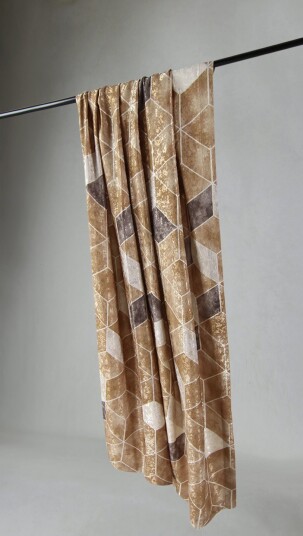 Gardin   Joanna beige Størrelse: 140 x 260 cm