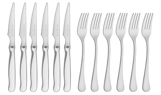 Anders Petter - Steel essentials bestikksett 12 deler  stål