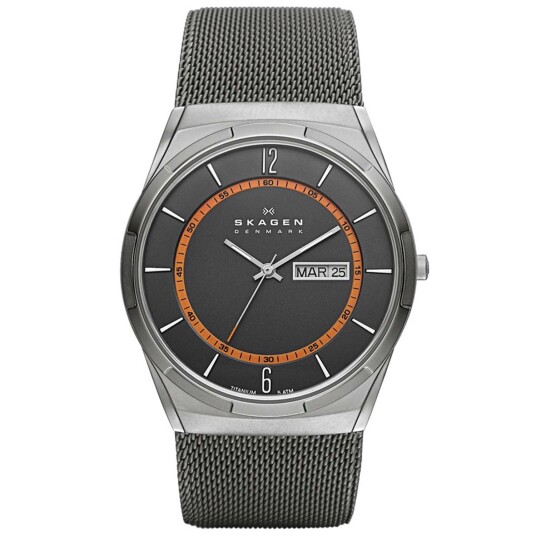 Skagen Denmark Melbye SKW6007 - Herre - 40 mm - Analog - Kvarts urverk - Mineralglas Skagen Denmark Melbye SKW6007 - Herre - 40 mm - Analog - Kvarts urverk - Mineralglas