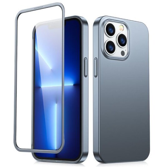 Joyroom Joyroom 360 Full Case-Deksel For Iphone 13 Pro Max Bak- Og Frontdeksel + Herdet Glass Grå (Jr-Bp928 Anløpet)