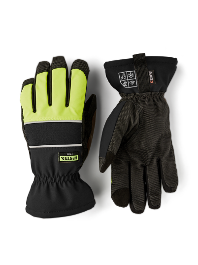 Hestrajob Alto Czone Glove Black/yellow High Viz 7