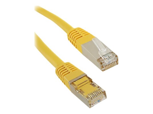 Qoltec Koblingskabel Rj-45 Hann Til Rj-45 Hann 25 Cm Ftp Cat 6A Formstøpt