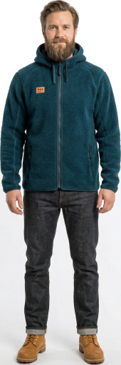 Helly Hansen Heritage Fleecehettejakke til Herre Marineblå M Helly Hansen Heritage Fleecehettejakke til Herre Marineblå M