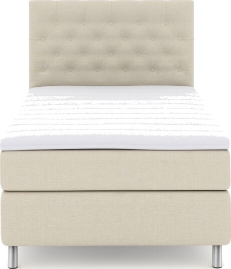 Select No 3 Komplett Sengepakke 120x200 Medium Beige/Metallben