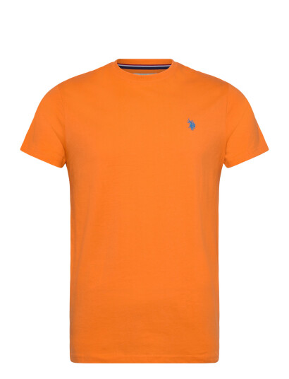 U.S. Polo Assn. Uspa T Shirt Arjun Men Orange S U.S. Polo Assn. Uspa T Shirt Arjun Men Orange S