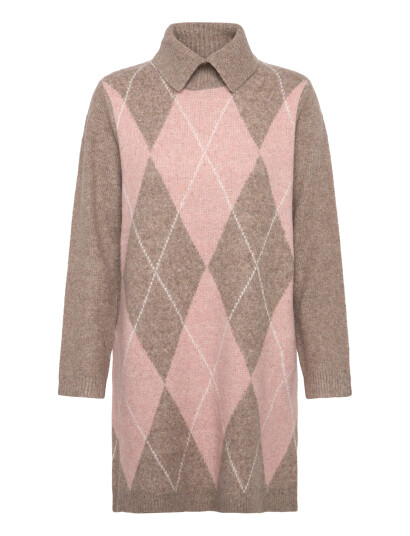 Free/Quent Fqgrsargyle Tunic Pink XXL