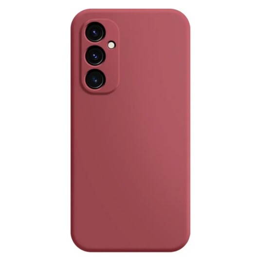 INCOVER Samsung Galaxy A55 (5G) Fleksibelt Plast Deksel - Rød