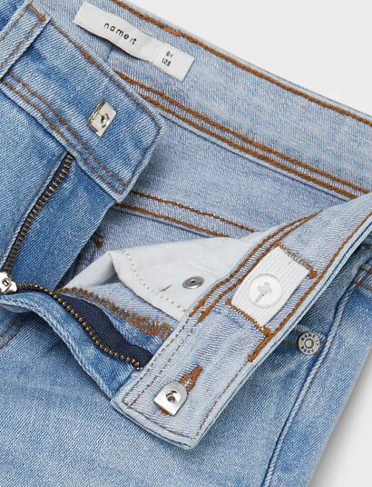 name it Nkmryan Straight C Jeans 2520-El Noos Blue 170