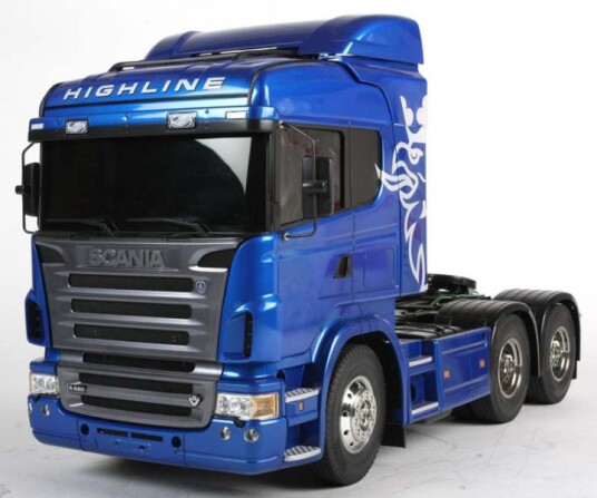 Tamiya 56327 1/14 Scania R620 6x4 Highline Blue Edition Kit