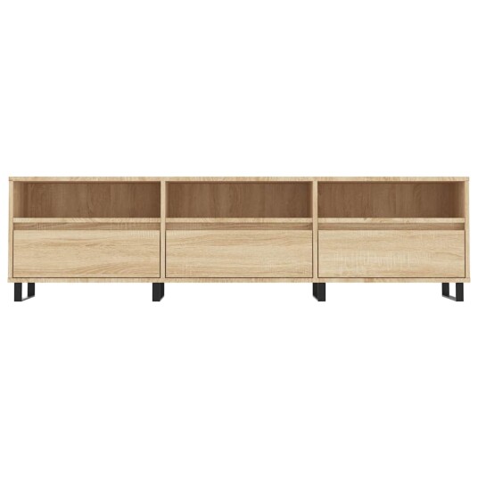 TV-benk sonoma eik 150x30x44,5 cm konstruert tre 8720845875305 TV-benk sonoma eik 150x30x44,5 cm konstruert tre 8720845875305