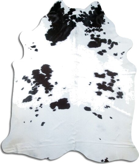 Kuskinn Svart/hvit 1413 Størrelse: 240 x 210 cm