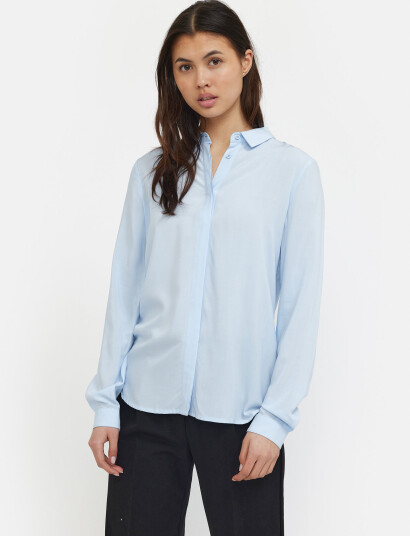 Soft Rebels Srfreedom Ls Shirt Blue M