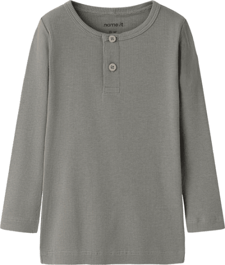 Name It NmmKab LS Topp Genser Grå Størrelse 104