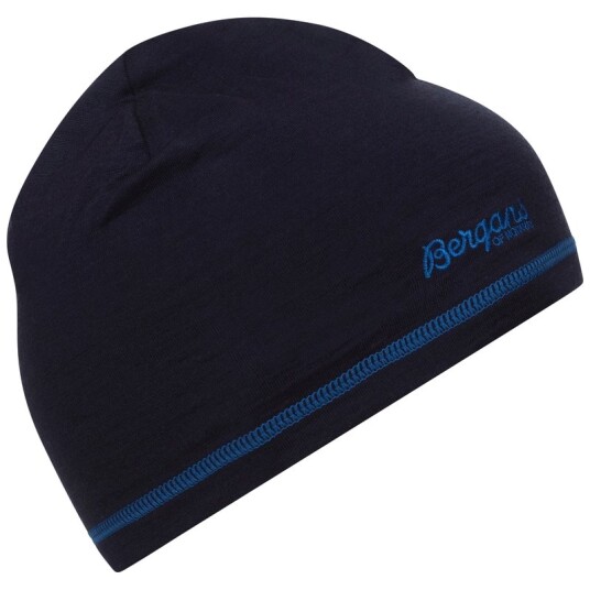 Bergans Wool Junior Beanie Navy Melange 54