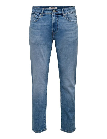 ONLY & SONS Onsweft Reg. Jax Lmb 6817 Tai Dnm Noos Blue 28 x 30
