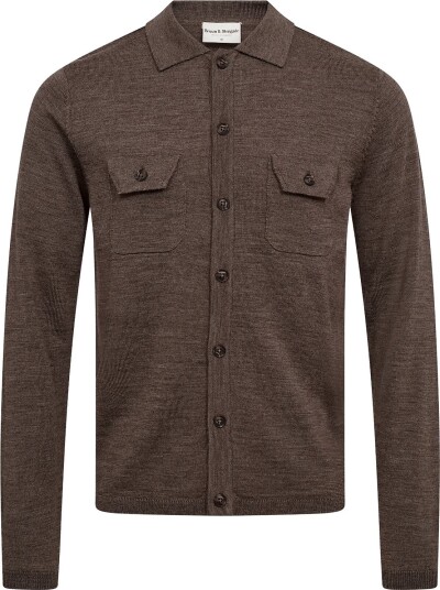 Bruun & Stengade Bs Zaouma Regular Fit Knitwear Brown M