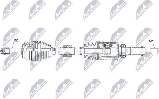Nty Drivaksel NTY NPW NS 080