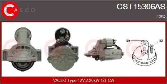 CASCO CST15306AS Starter