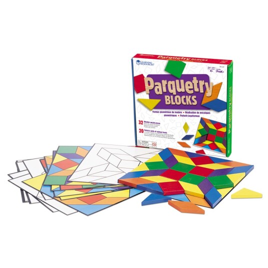 Learning Resources Mosaikklek Inkl. 20 mønsterkort