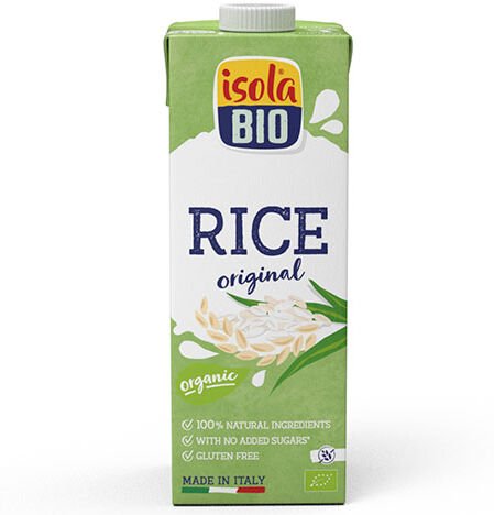 Isola Bio Rismelk naturell Økologisk 1000 ml Isola Bio Rismelk naturell Økologisk 1000 ml