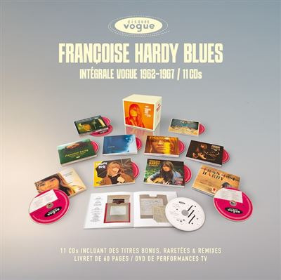 Francoise Hardy Francoise Hardy Blues : Intégrale Vogue 19621967 CD
