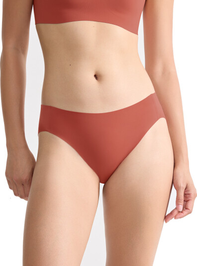 Sloggi Truser ZERO Feel 2 0 High Leg Rustorange X-Small Dame Sloggi Truser ZERO Feel 2 0 High Leg Rustorange X-Small Dame