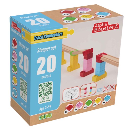 Alpha Boosterz Steeper Togbanesett 20 Deler Alpha Boosterz Steeper Togbanesett 20 Deler