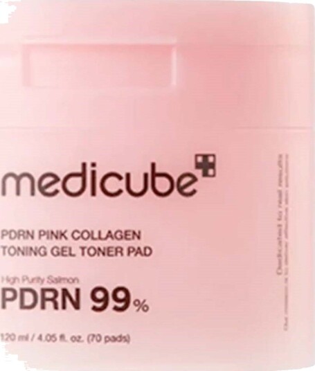 Medicube Medicube Pdrn Pink Collagen Toning Gel Toner Pad 70Pcs. Nude 70 PCS Medicube Medicube Pdrn Pink Collagen Toning Gel Toner Pad 70Pcs. Nude 70 PCS