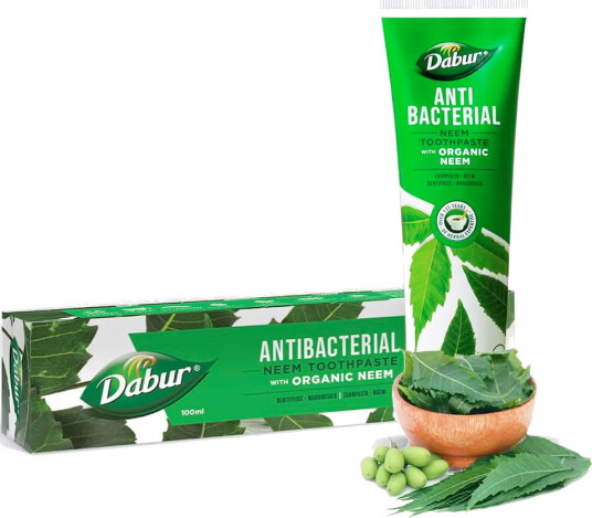DABUR Tannkrem Antibakteriell Organic Neem 100 ml DABUR Tannkrem Antibakteriell Organic Neem 100 ml