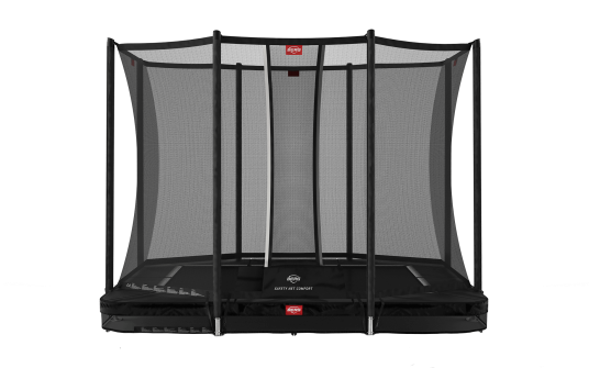 BERG Ultim Favorit InGround 280 Black + Safety Net Comfort