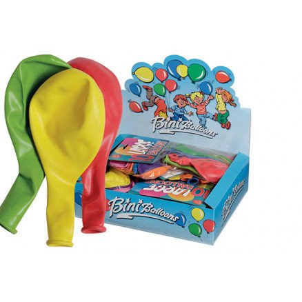Bini Balloons Bini Balloons Ballonger Store Ass farger Ø33cm 10 stk