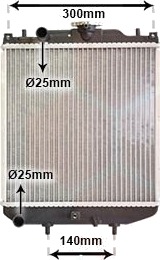 VAN WEZEL 52002028 Radiator, motorkjøling VAN WEZEL 52002028 Radiator, motorkjøling