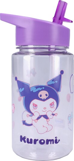 Hello Kitty & Friends Kuromi Vannflaske 450ml Drink Up Hello Kitty & Friends Kuromi Vannflaske 450ml Drink Up