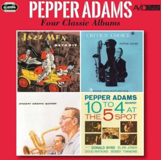 Pepper Adams Adams Four Classic Albums CD