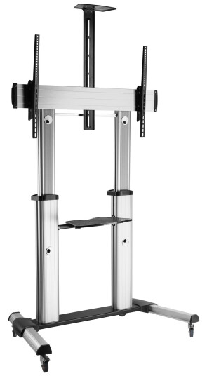 EQUIP Teleskopischer TV-Wagen für 60"-100" Display